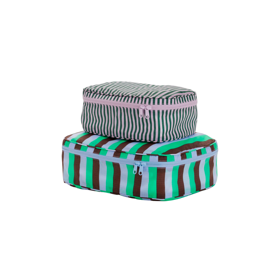 Packing Cube Set - Vacation Stripe Mix