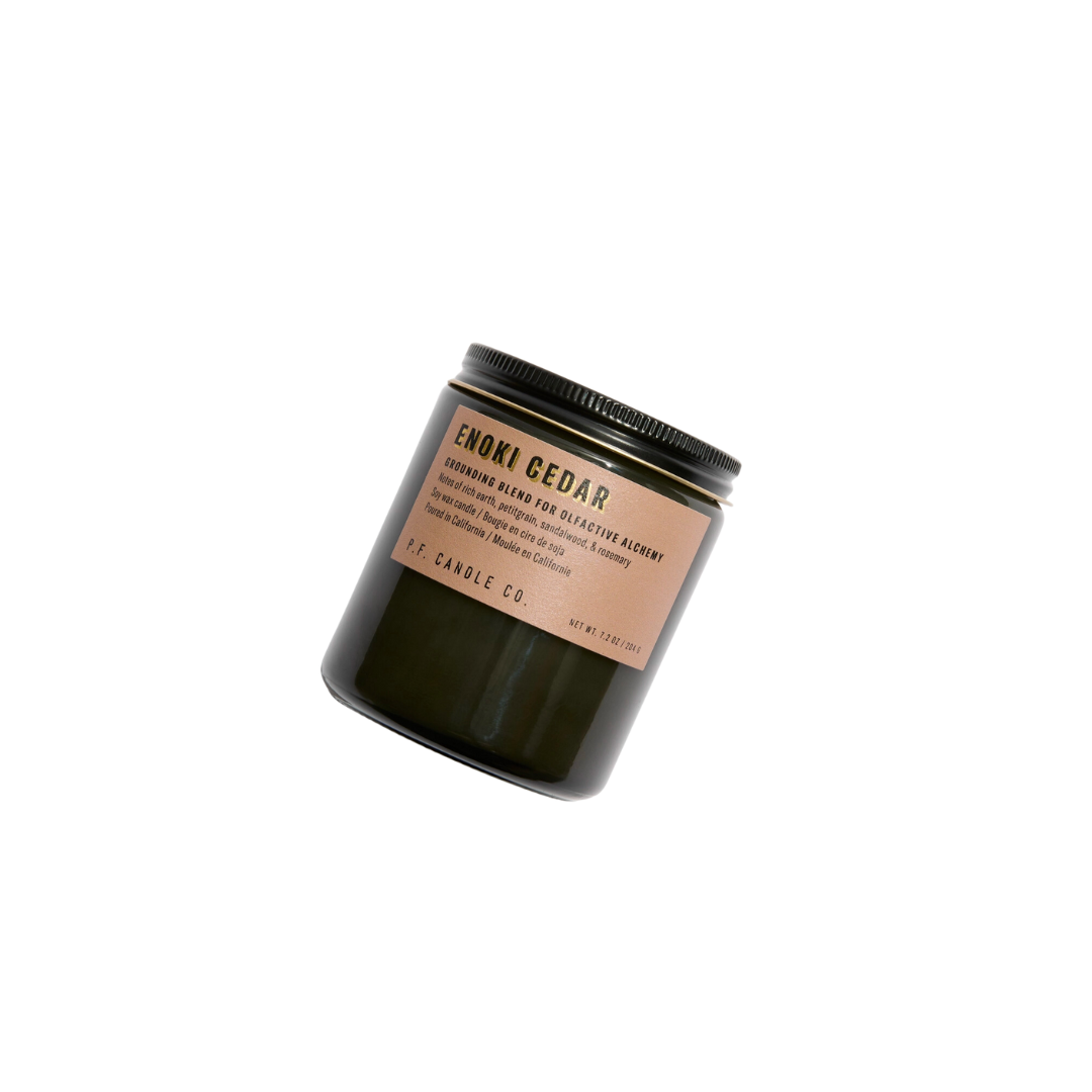 Enoki Cedar - 7.2 Oz Alchemy Soy Candle