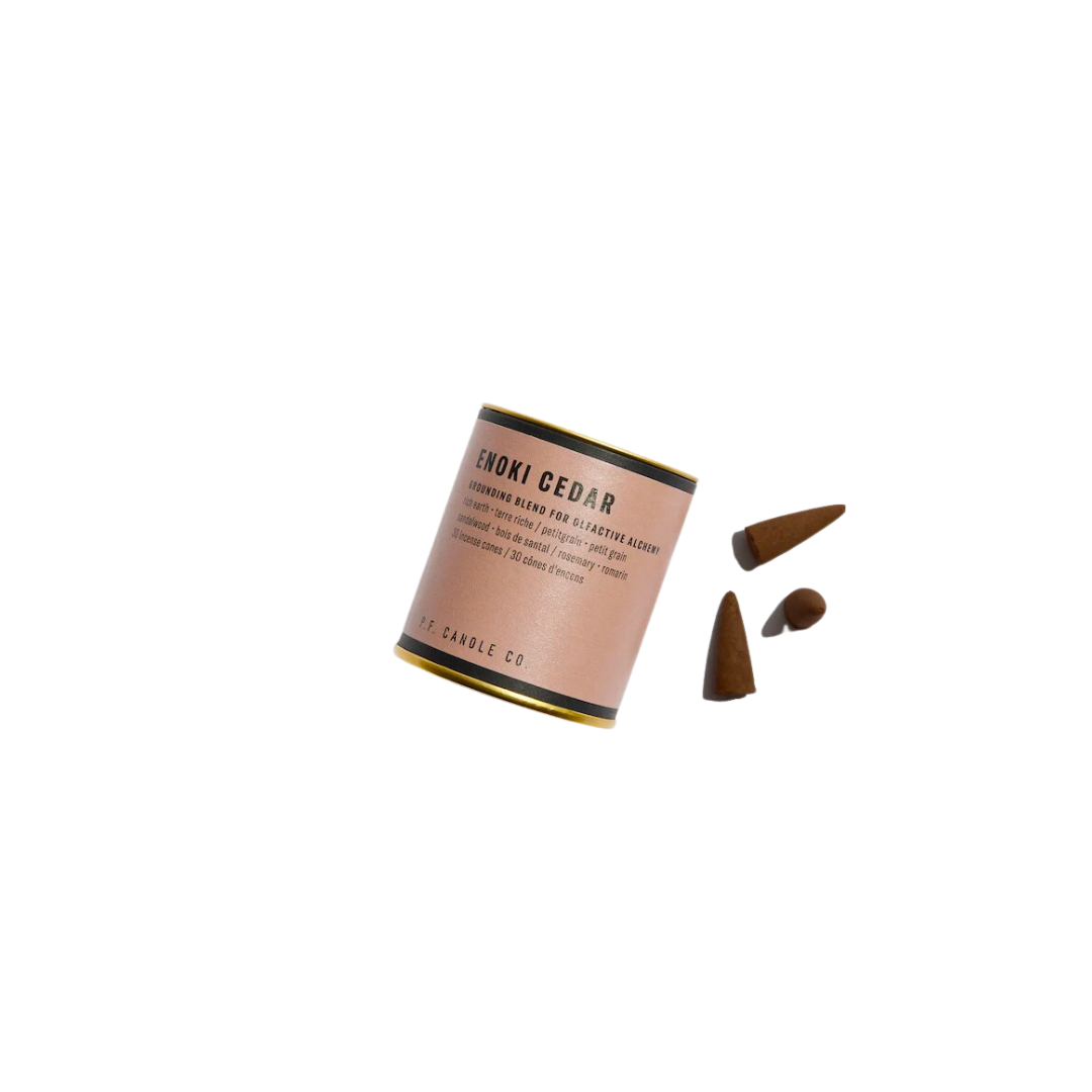Enoki Cedar - Incense Cones