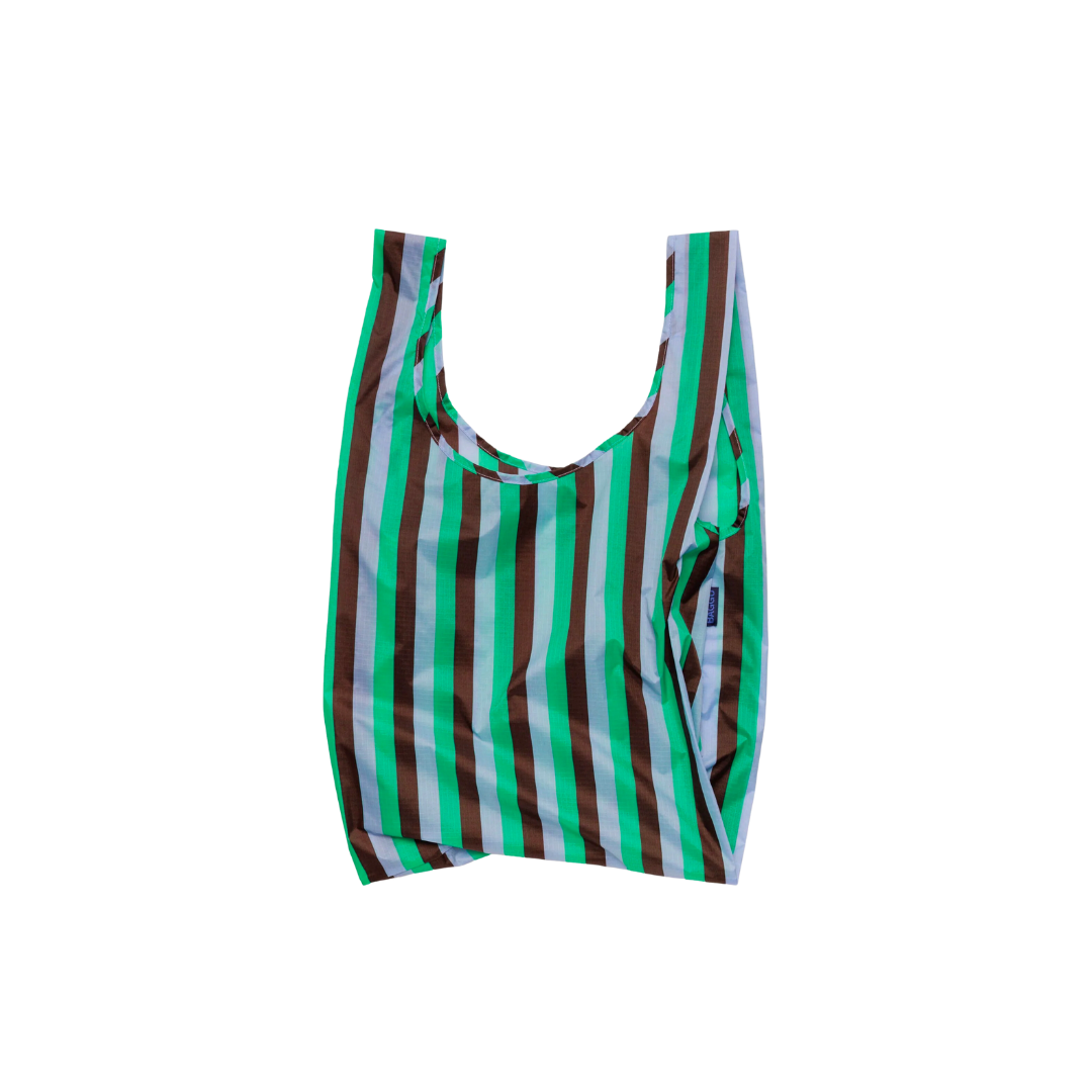 Standard Baggu - Mint 90's Stripe