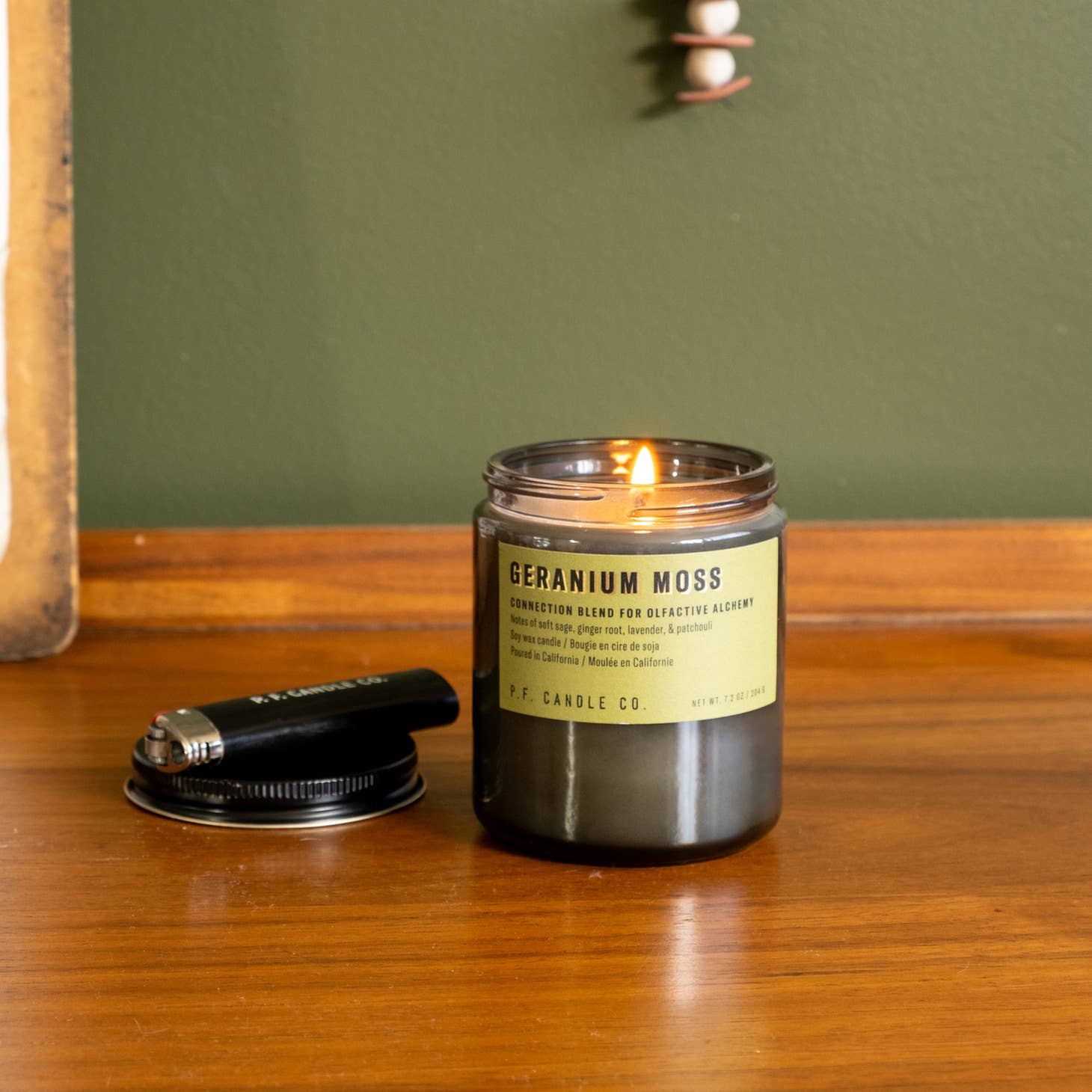 Geranium Moss - 7.2 Oz Alchemy Soy Candle