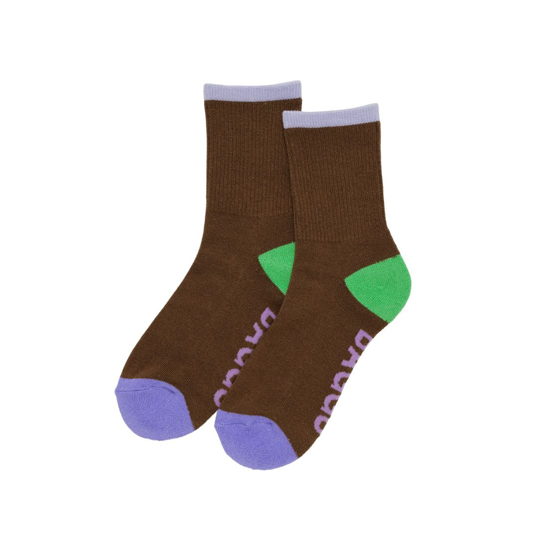 Ribbed Sock - Tamarind Mix S/M