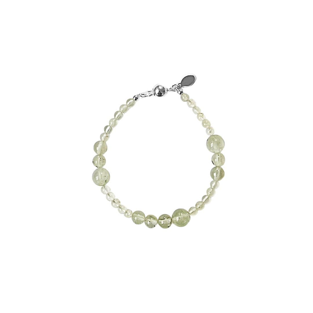 Avery Bracelet - Prehnite