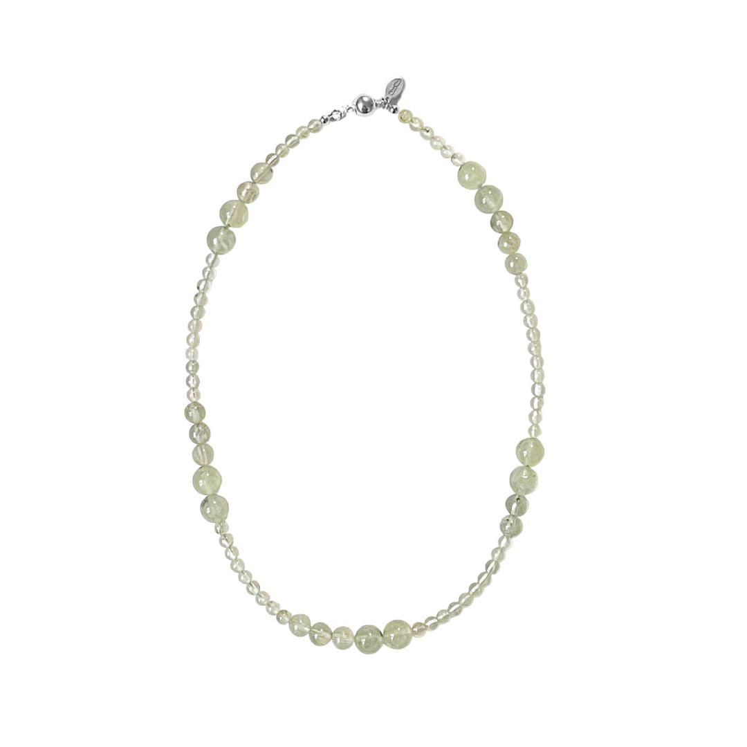 Avery Necklace - Prehnite