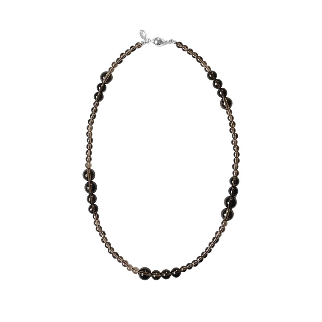 Avery Necklace - Smoky Quartz