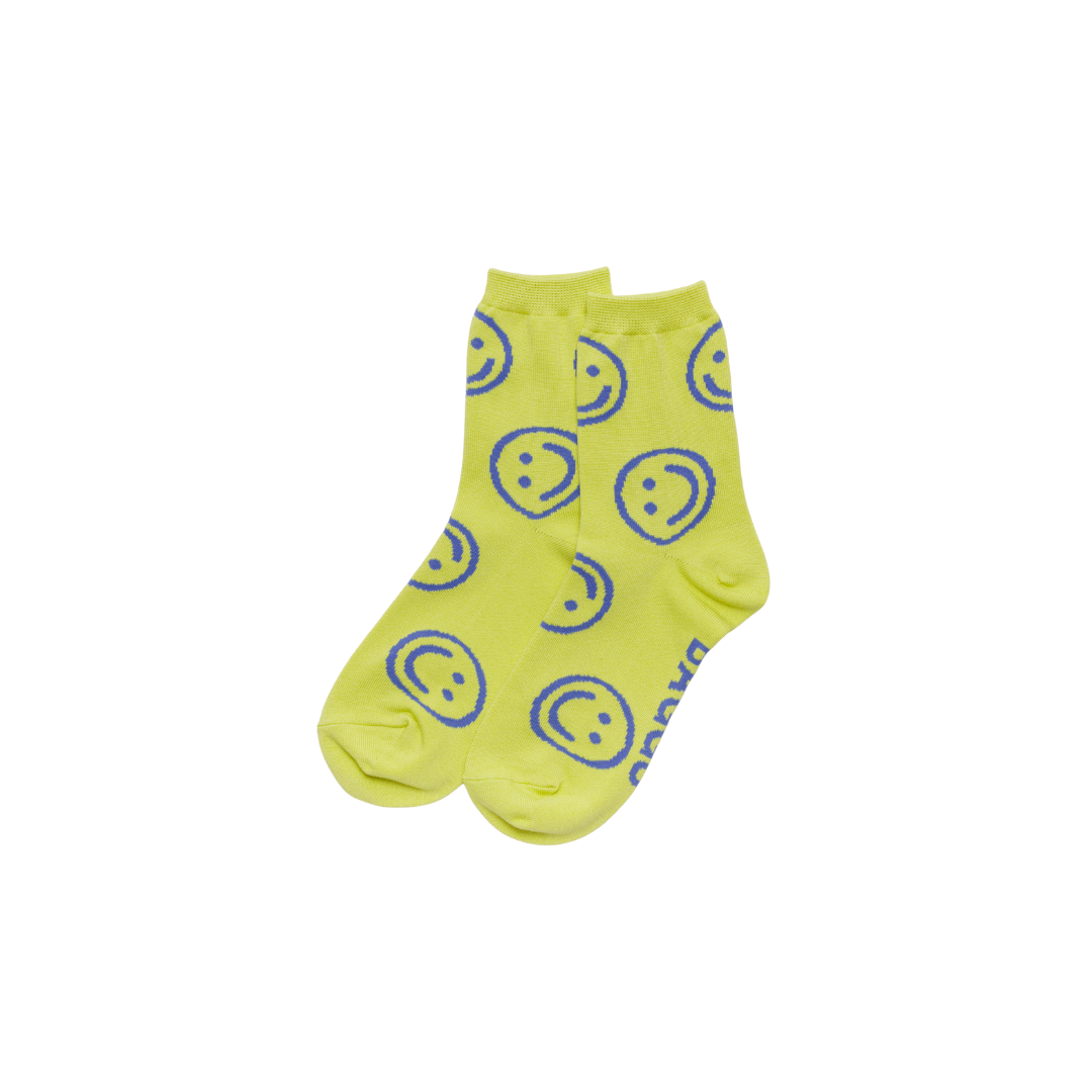 Crew Sock - Citron Happy OSFM