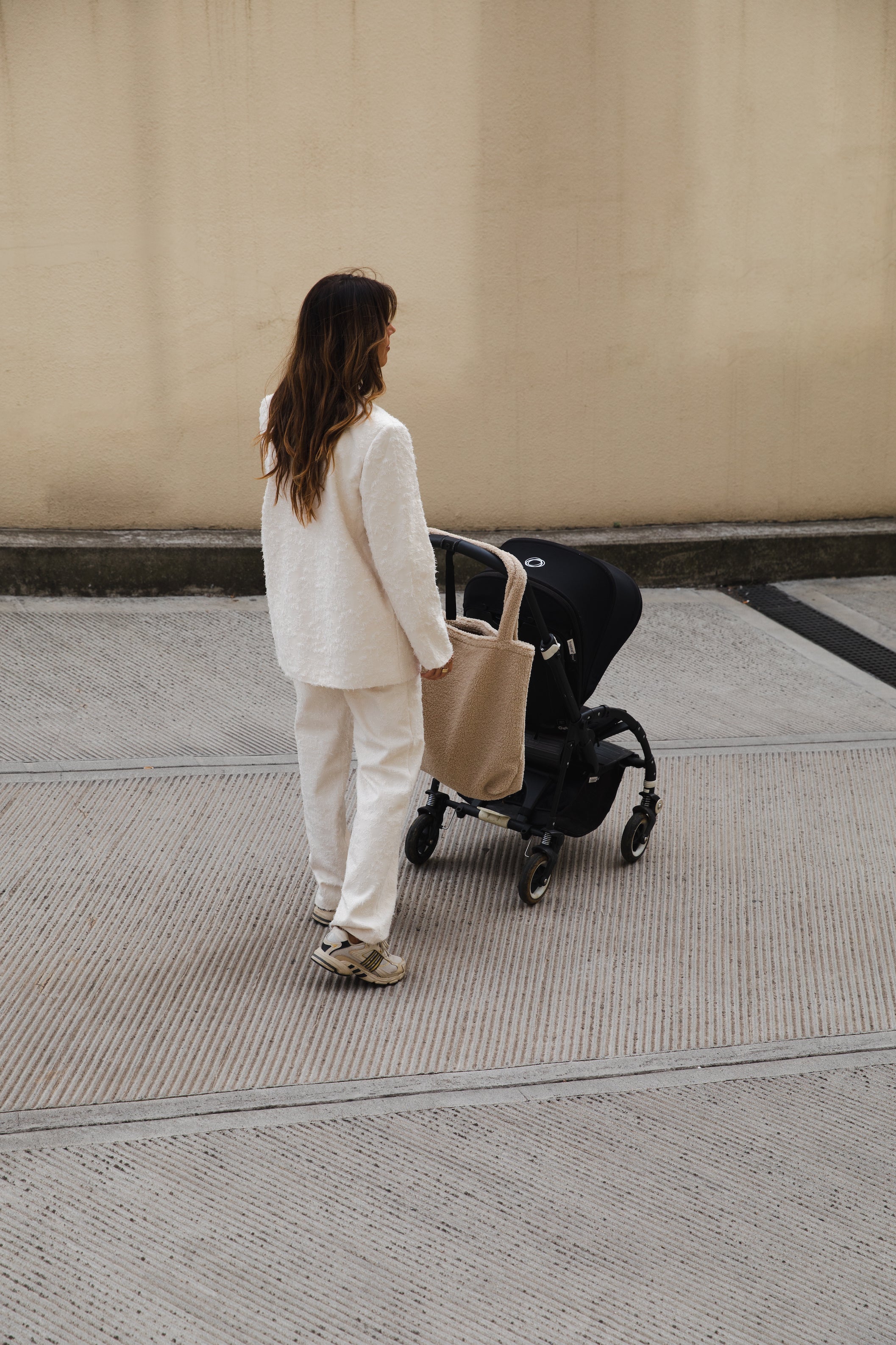 Teddy Mom Bag - Ecru