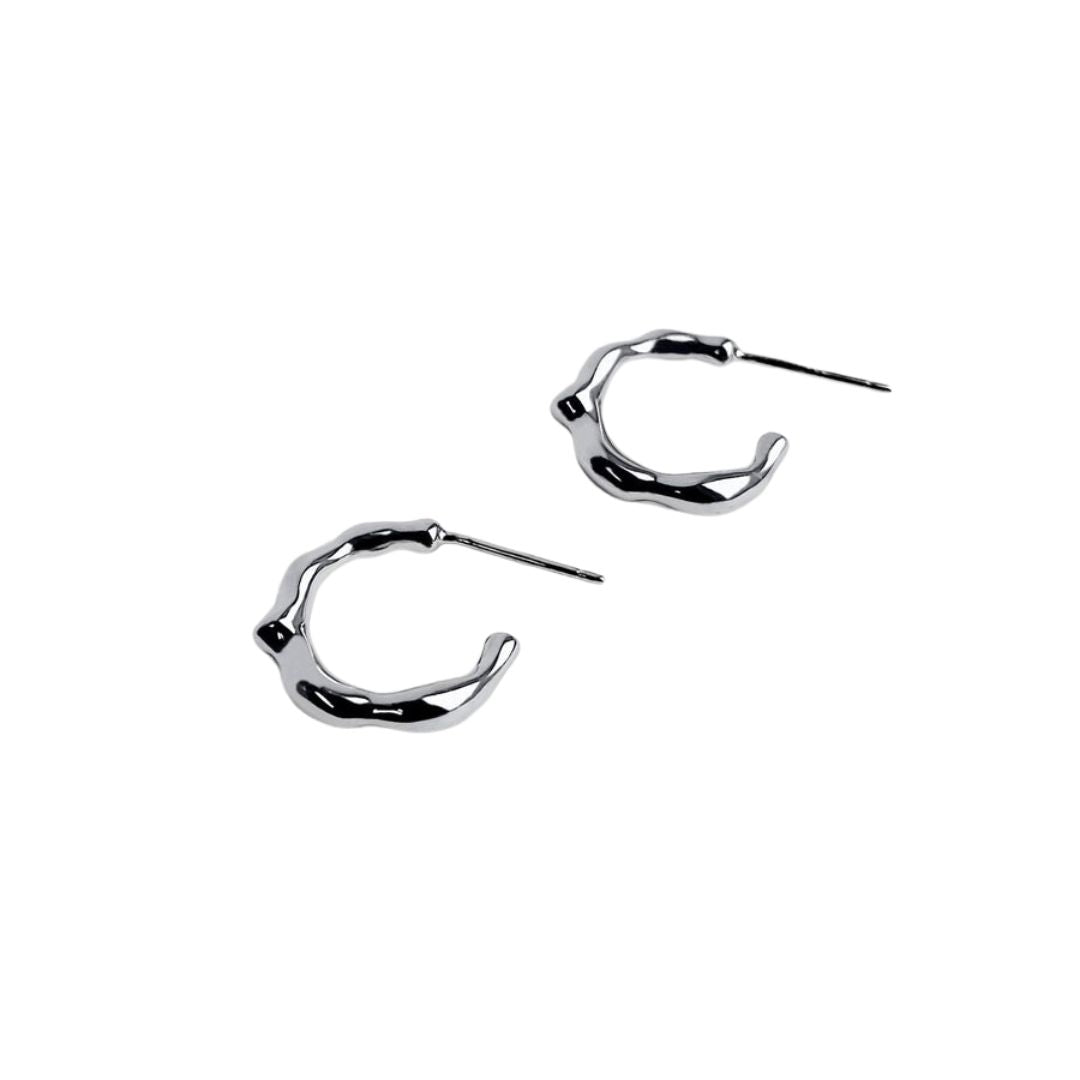 Freddie Hoops - Sterling Silver