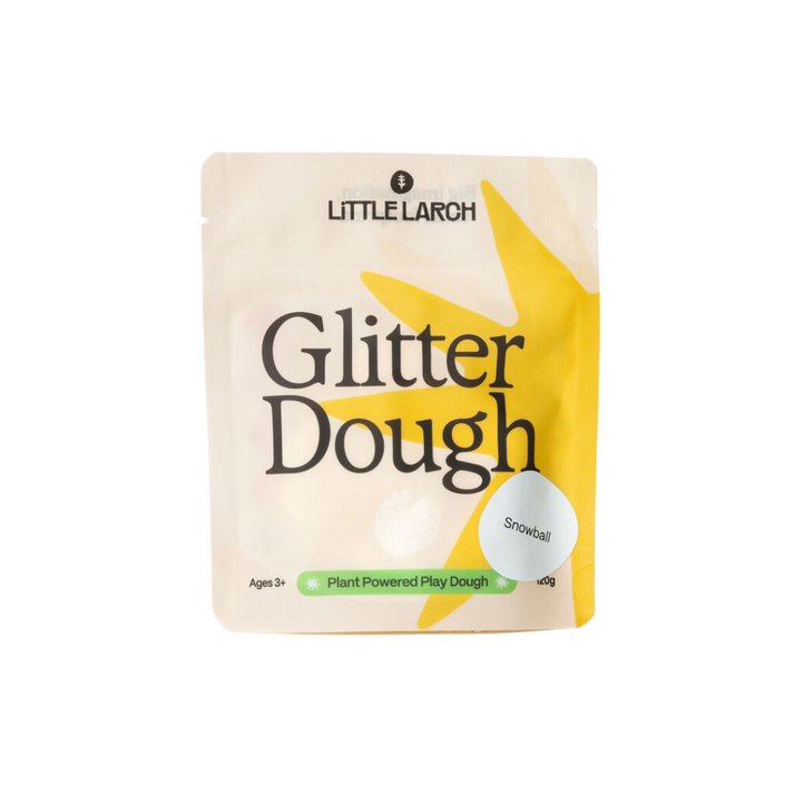Snowball Glitter Dough