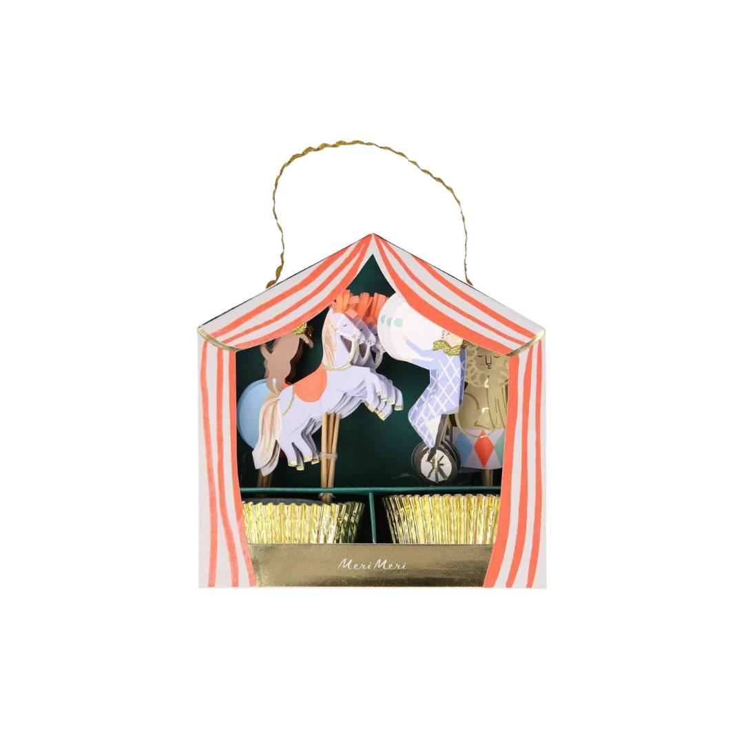 Circus Parade Cupcake Kit