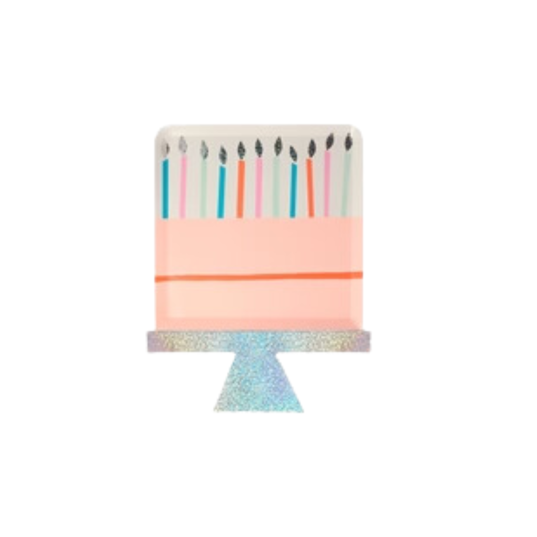 Birthday Cake Plates