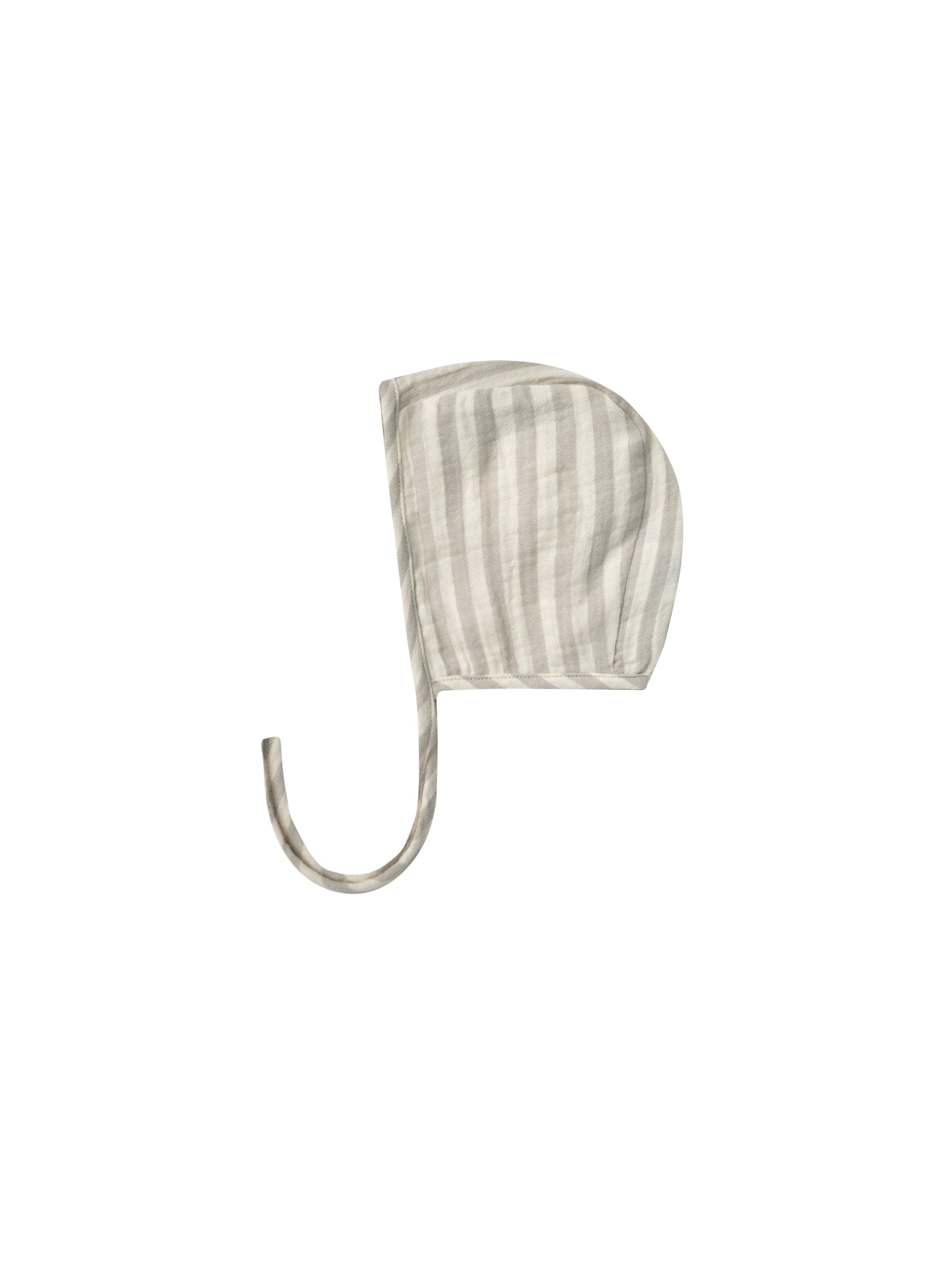 Baby Bonnet - Ash Stripe