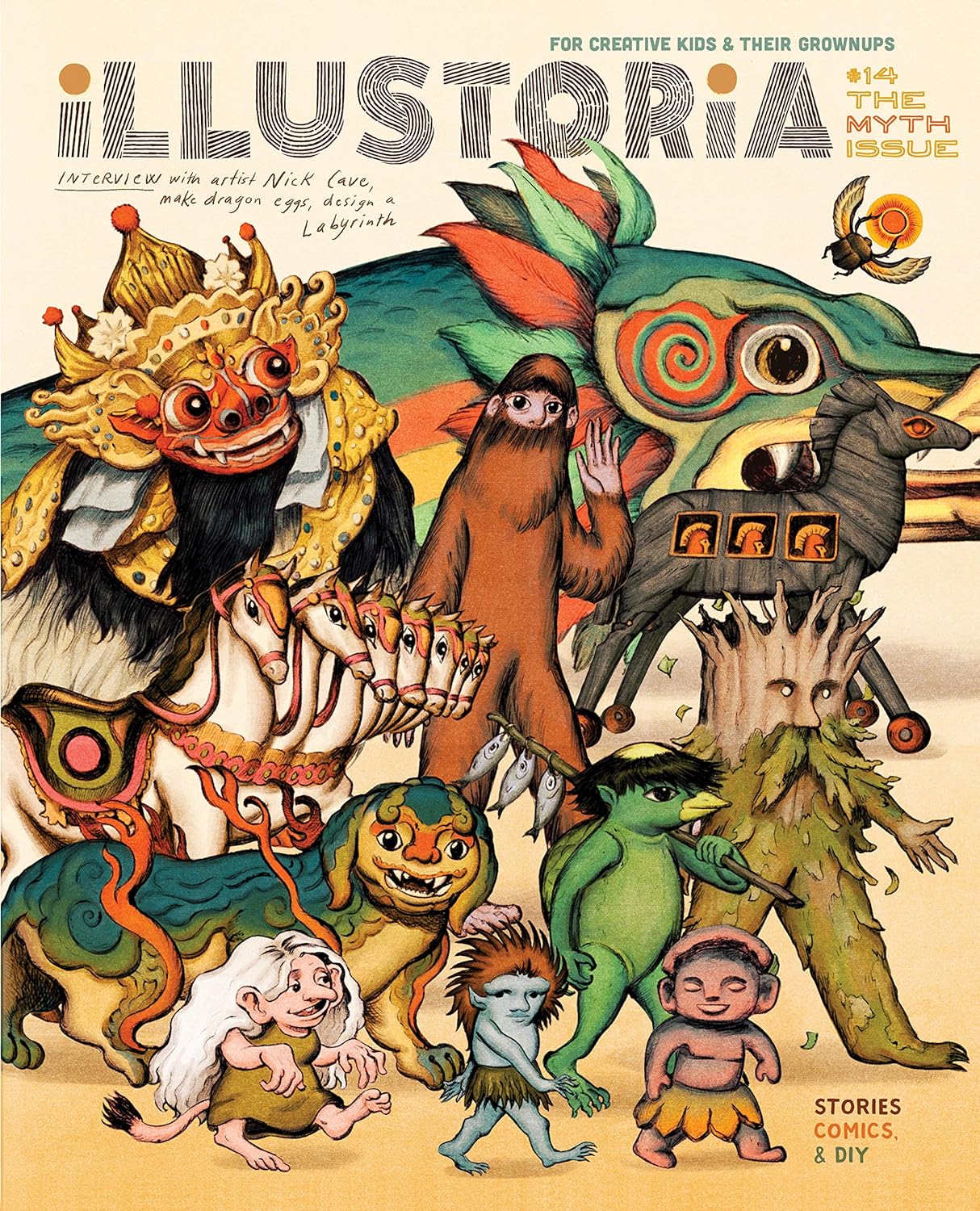 Illustoria Magazine Issue 14 - Myth