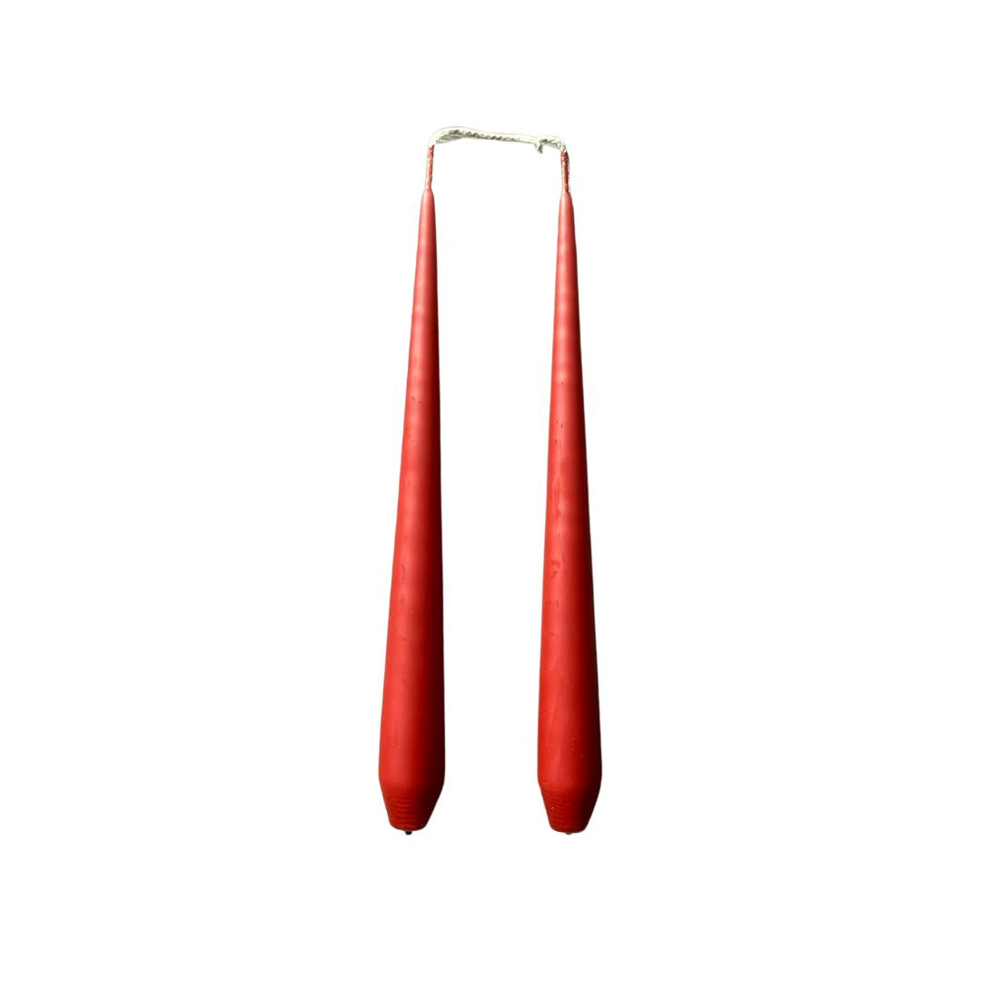 Danish Taper Candle Set of 2 - 22cm