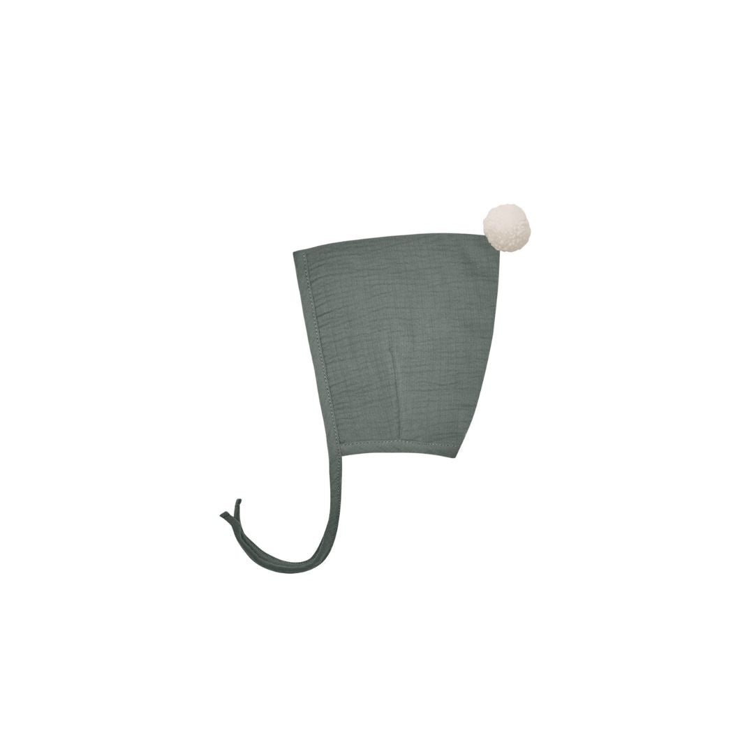 Pom Pom Pixie Bonnet - Dusk