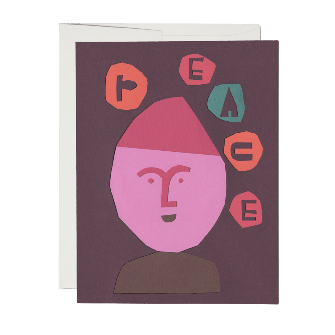 Peace All Around Greeting Card