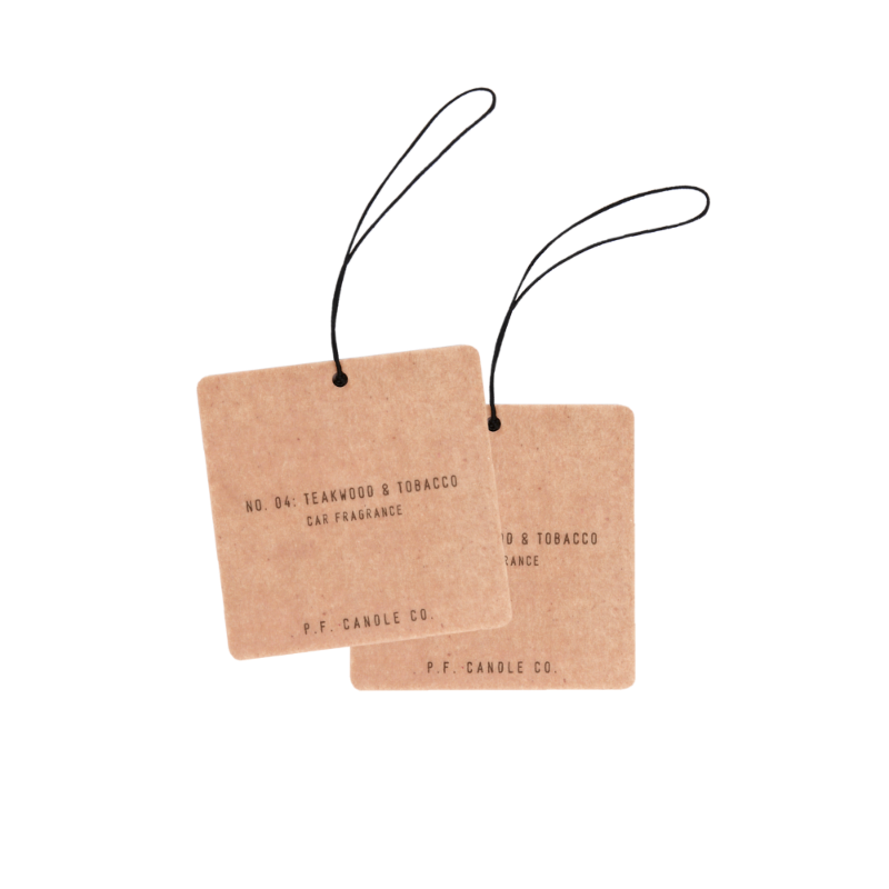 Teakwood & Tobacco Car Fragrance