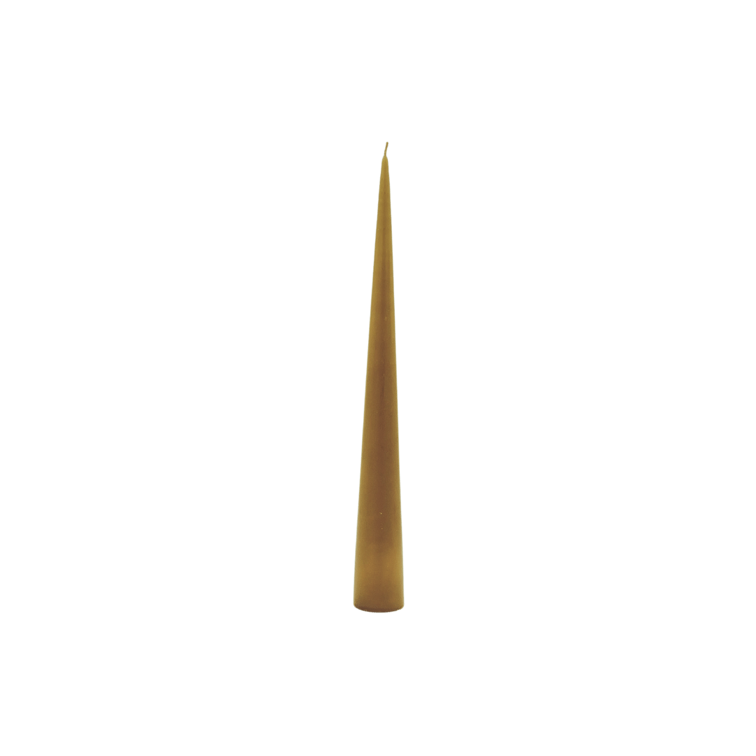Danish Cone Candle - Nature 23cm