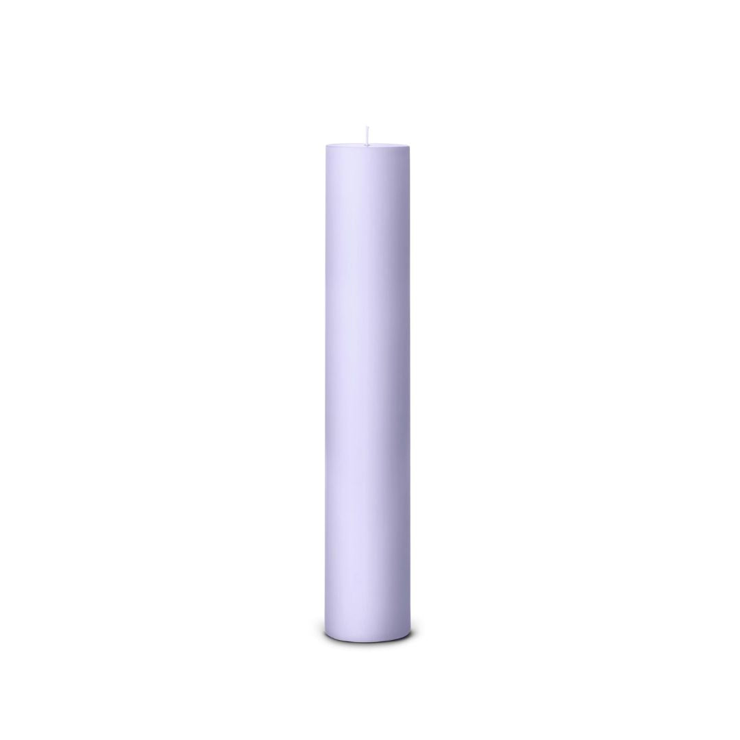 Danish Pillar Candle - Lilac 5cm x 30cm