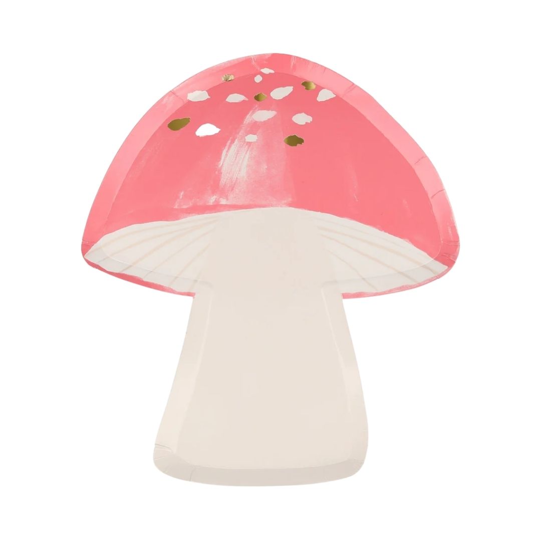 Fairy Mushroom Plates