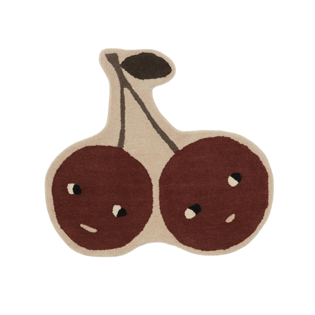 Cherry Rug - Nutmeg