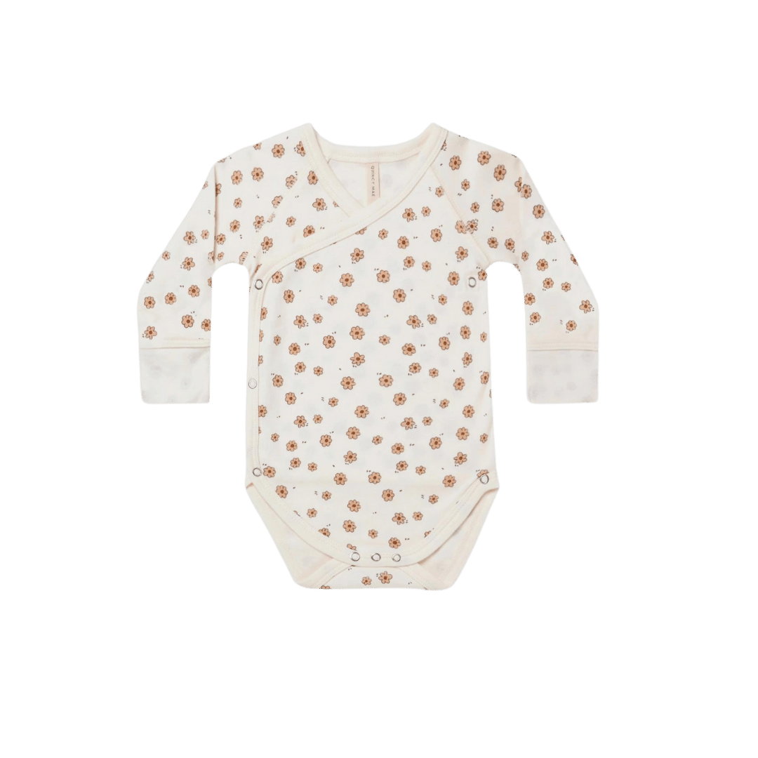 Side Snap Bodysuit - Daisy Confetti
