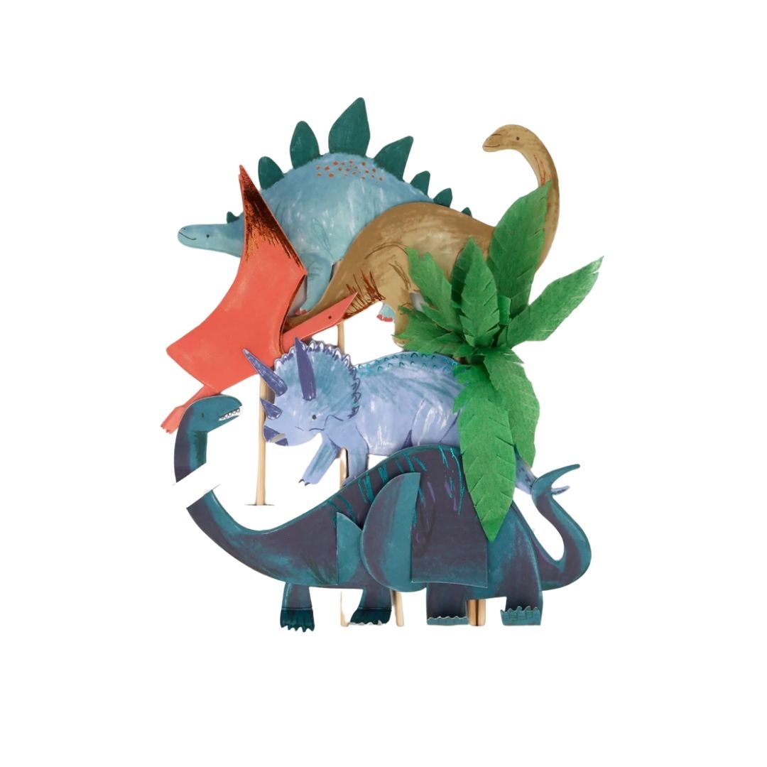 Dinosaur Kingdom Cake Toppers