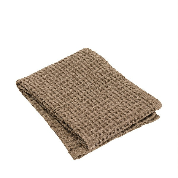 Caro Waffle Bath Towel - Tan