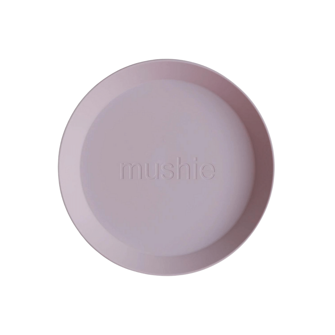 Round Dinnerware Plates (Set of 2 ) - Soft Lilac