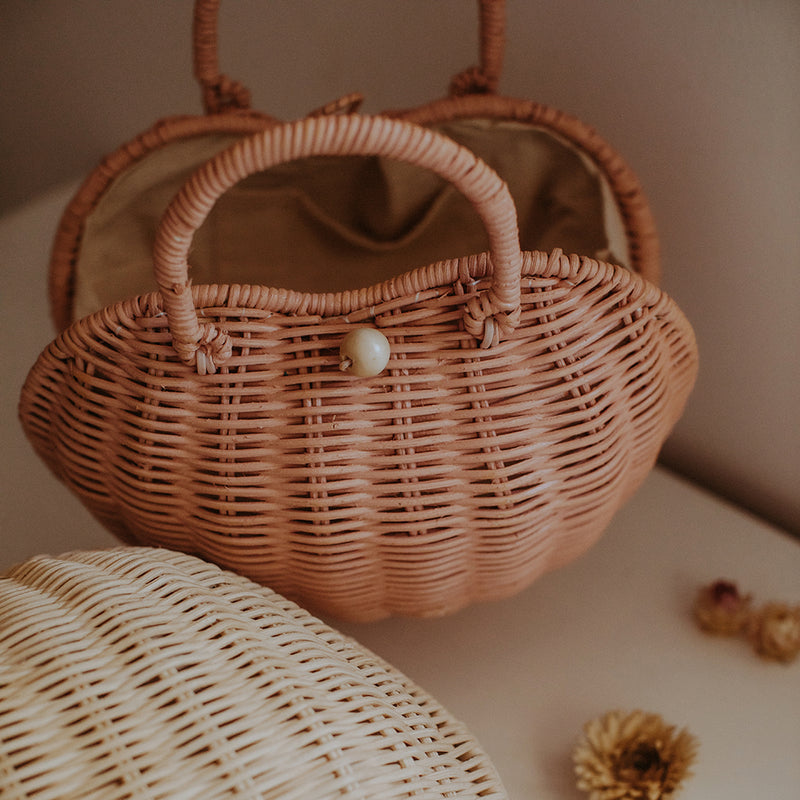 Rattan Luvya Bag - Rose