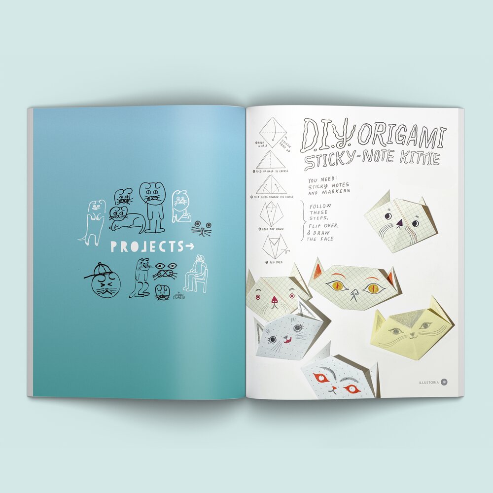 Illustoria Magazine Issue 19 - Cats & Dogs