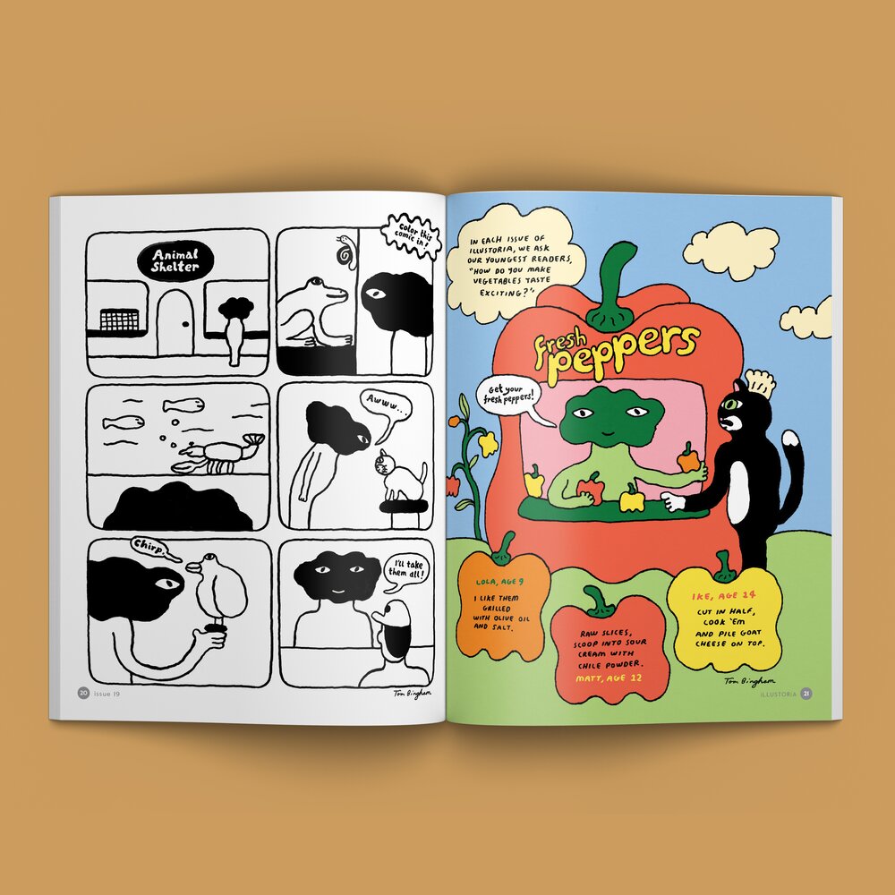 Illustoria Magazine Issue 19 - Cats & Dogs