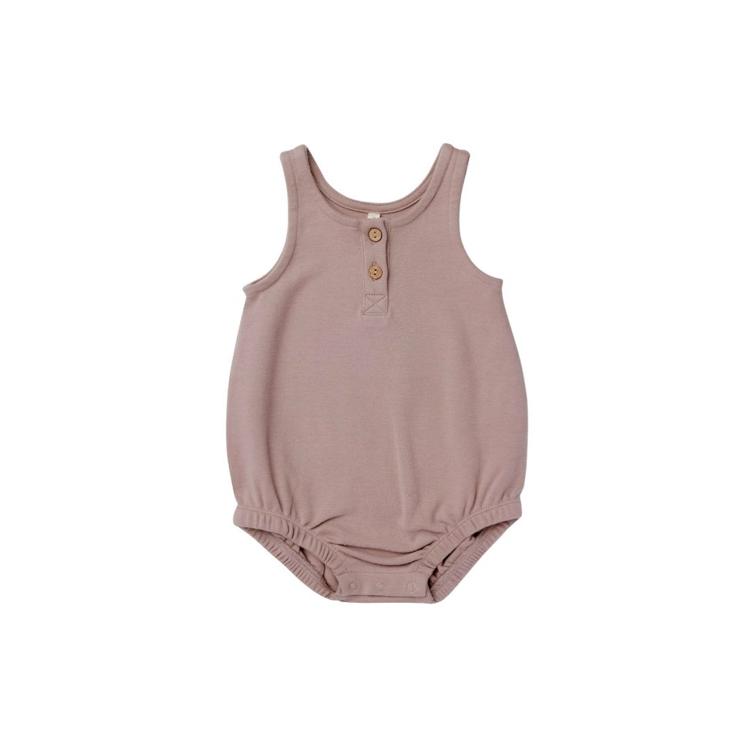 Sleeveless Bubble Romper - Lilac