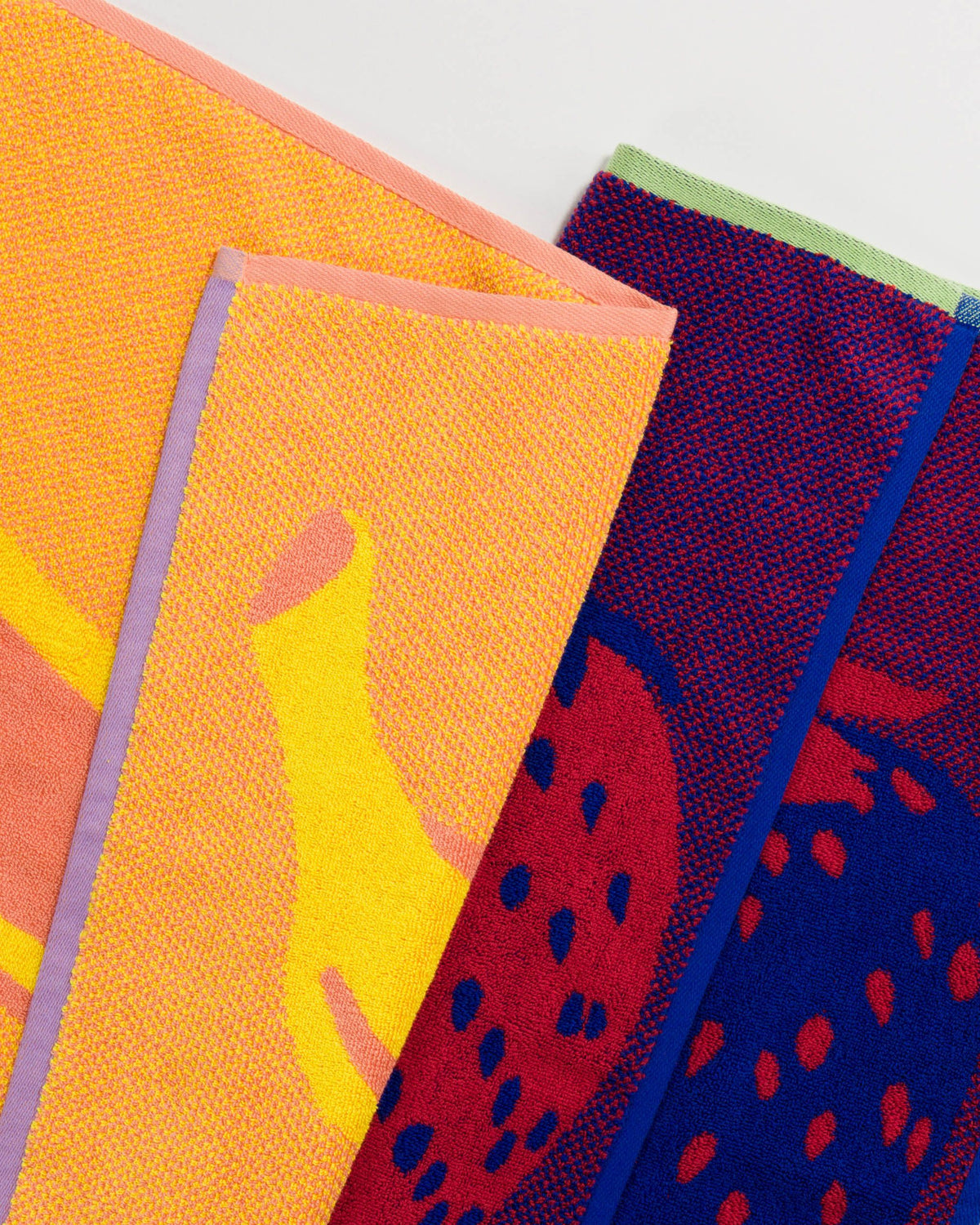 Organic Cotton Hand Towels - Giant Fruit Mix