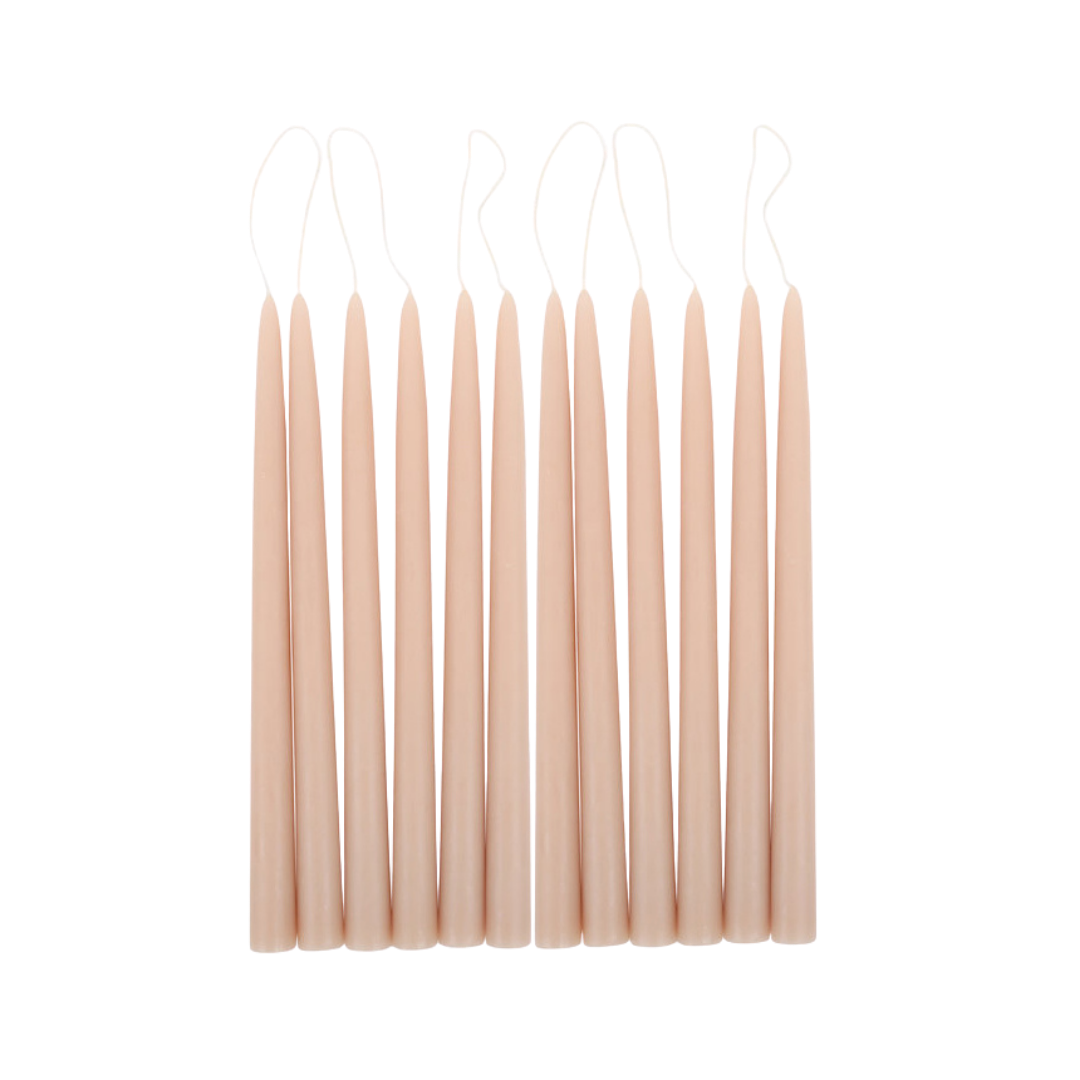 Taper Candles - Petal (12" pair)