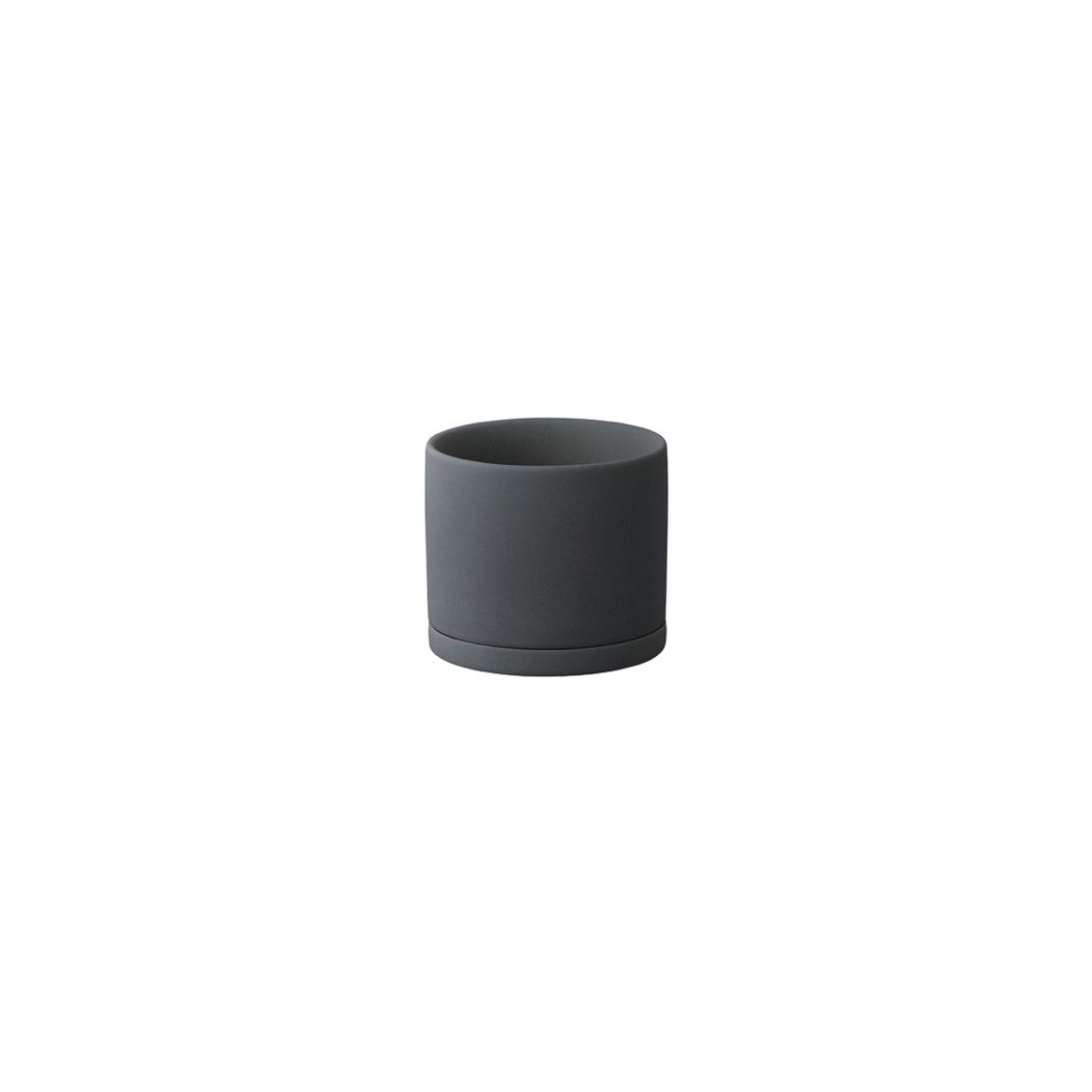 Plant Pot 191 85mm - Dark Grey