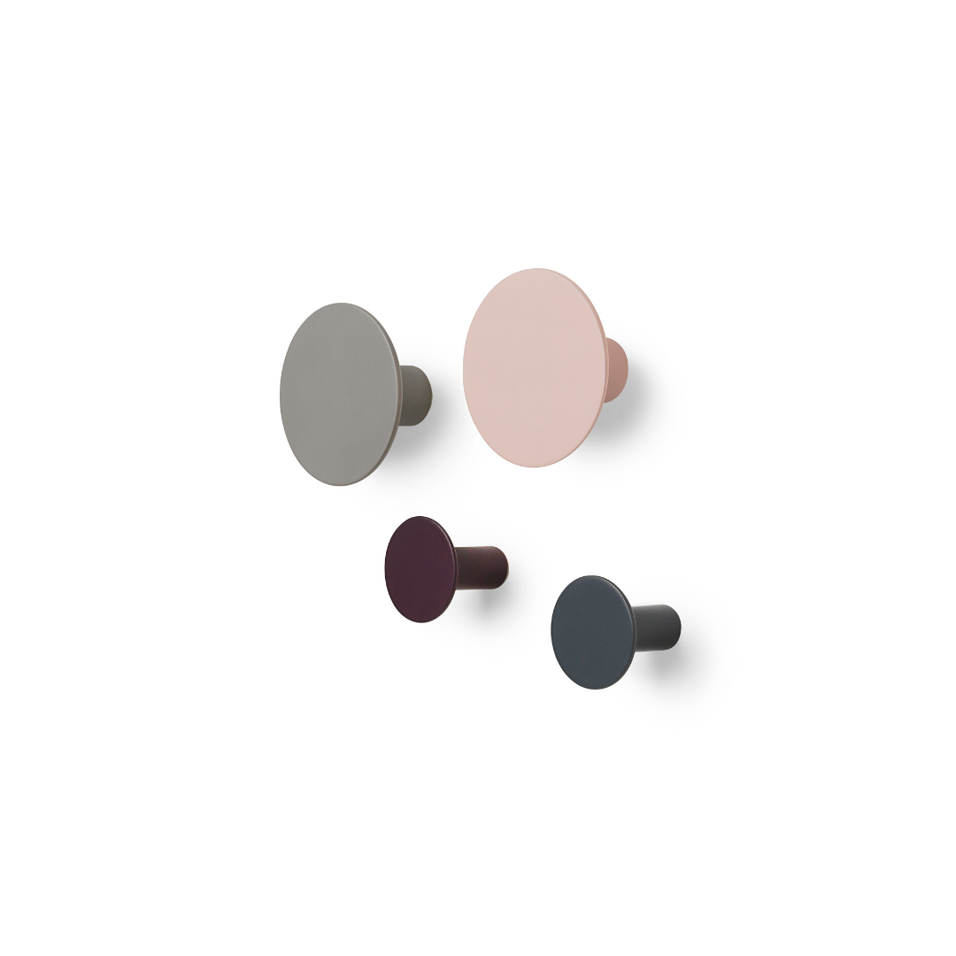 Ponto Wall Hooks - 4pk Assorted