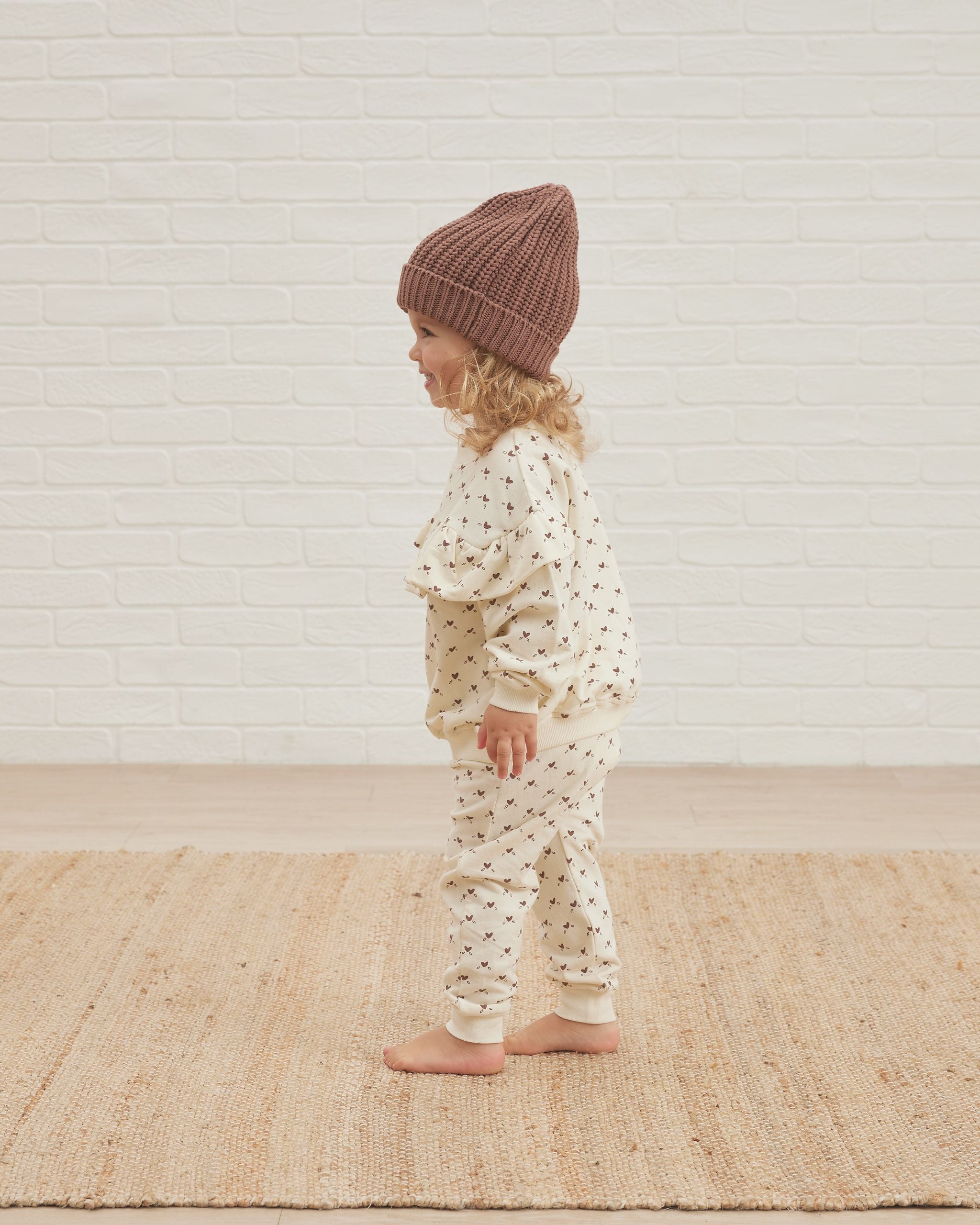 Knit Beanie - Cocoa