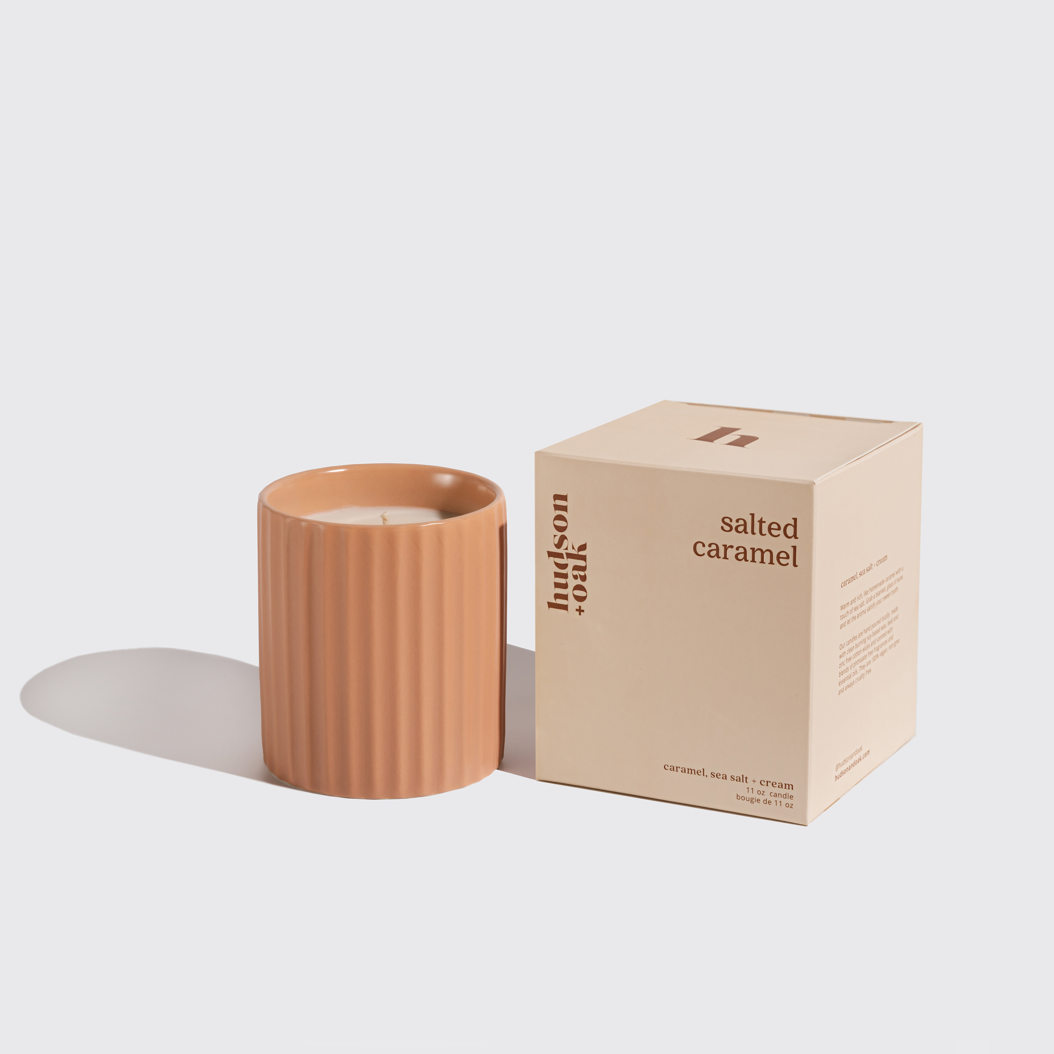 Ceramic Candle - Salted Caramel