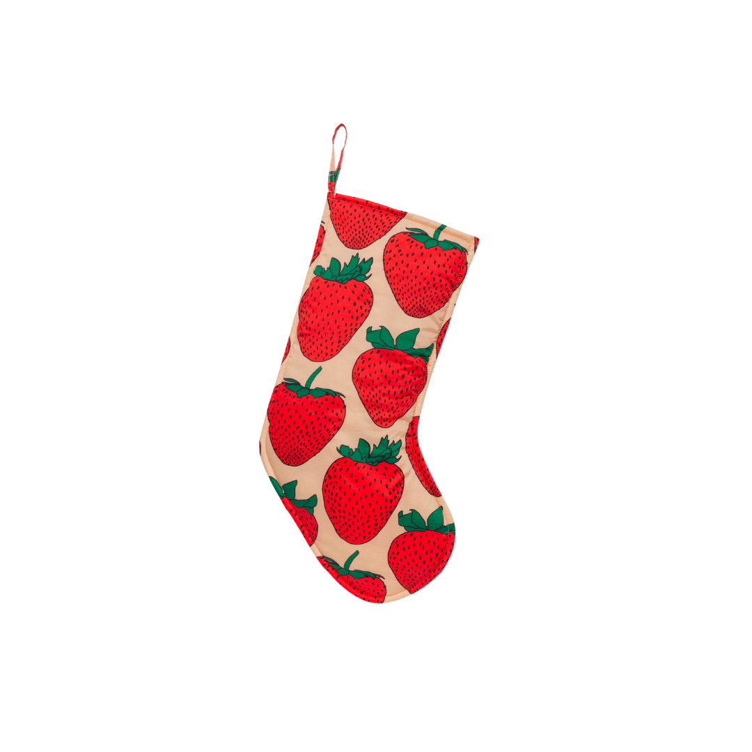 Holiday Stocking - Strawberry