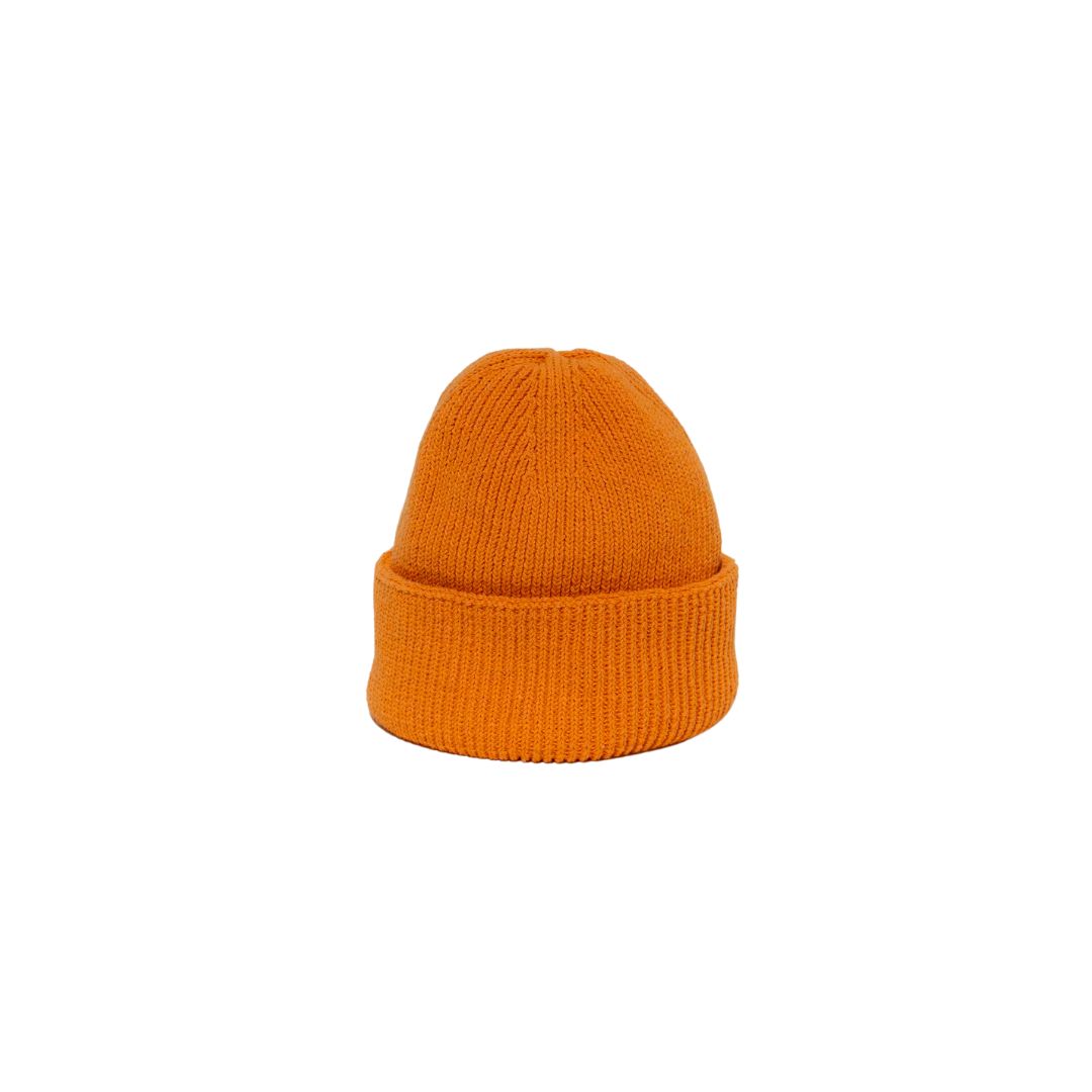Recycled Cotton Beanie - Carrot