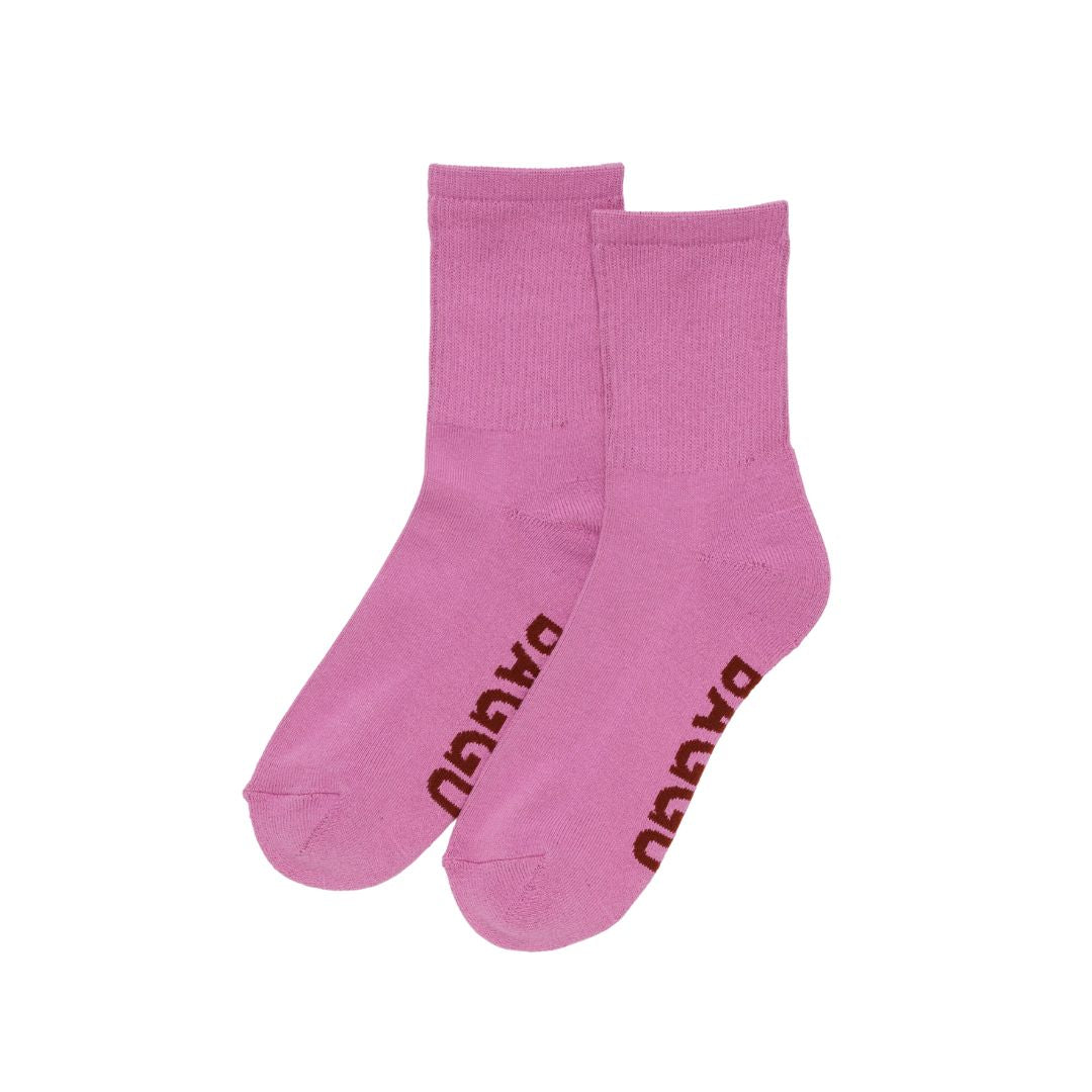 Ribbed Sock - Extra Pink S/M
