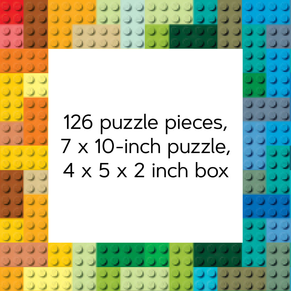 Lego Mystery Mini Puzzle (Blue Edition)