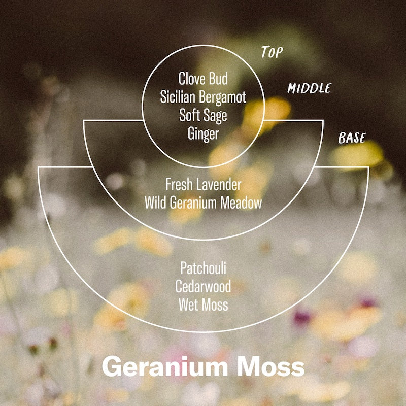 Geranium Moss - Incense Cones