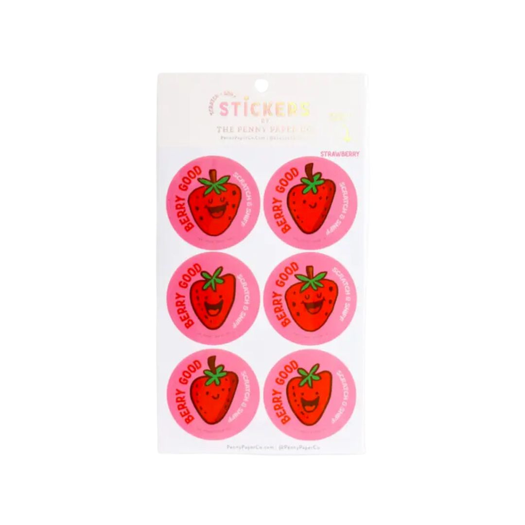 Berry Good Scented Scratch and Sniff Stickers