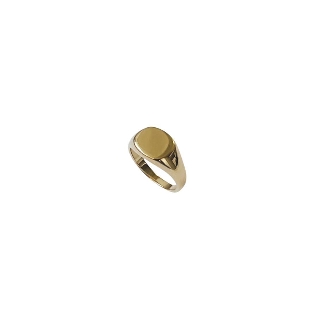 Eden Signet Ring - Gold Vermeil