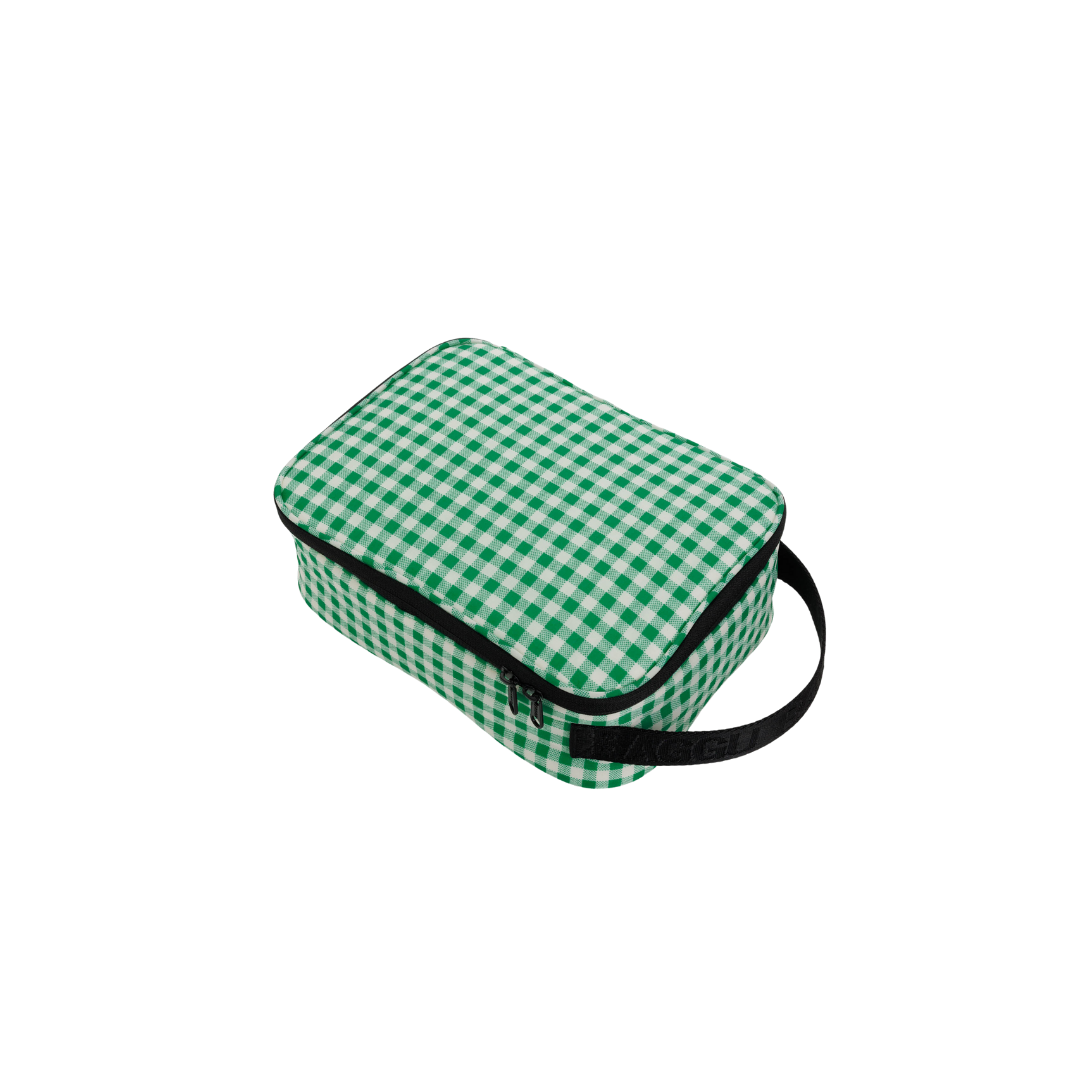 Lunch Box - Green Gingham