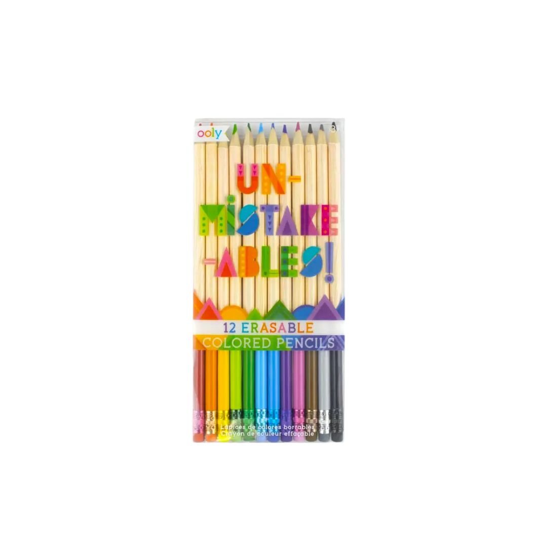 Un-Mistake-Ables! Erasable Coloured Pencils