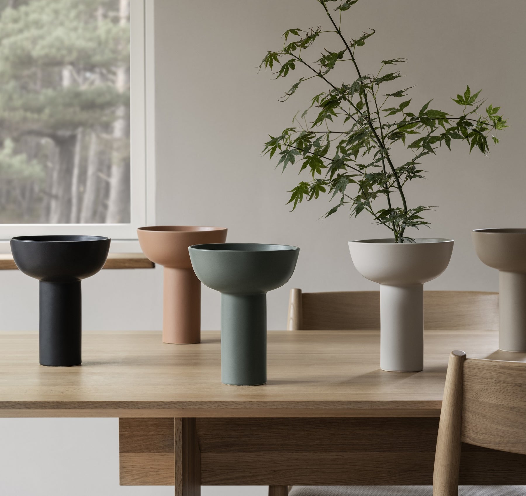 Miyabi Ceramic Vase - Nomad (Tan)