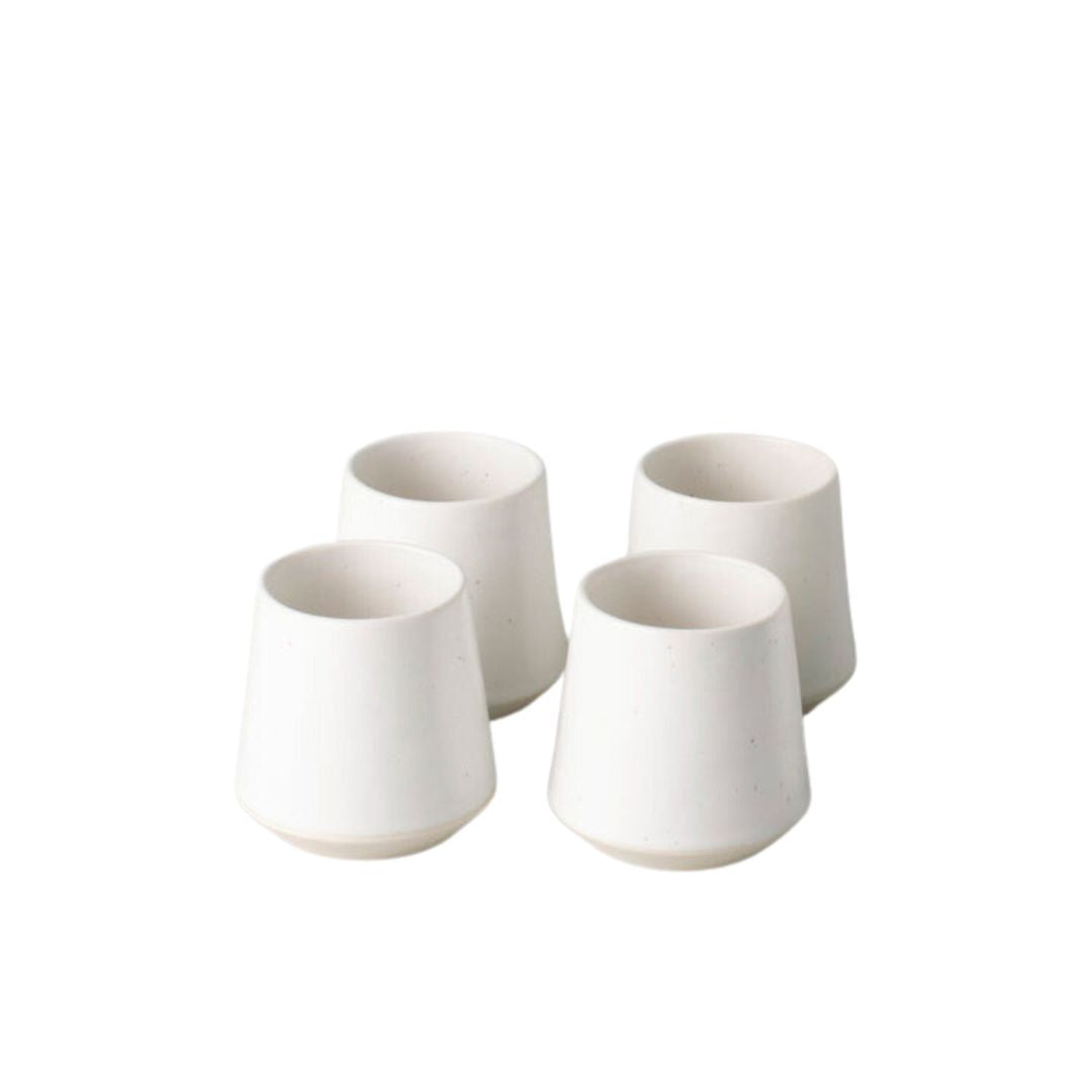 The Cups (Set of 4) - Speckled White